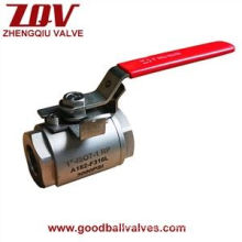 2PC Forged Steel 800LB Ball Valve